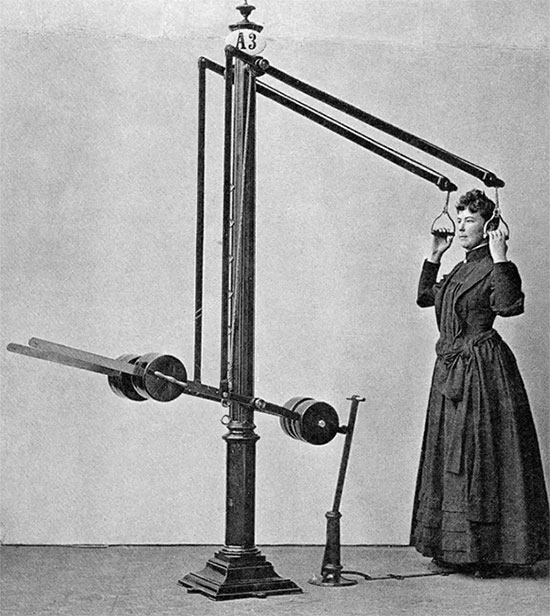 تصاویر جالب فیزیوتراپی در قرن 19