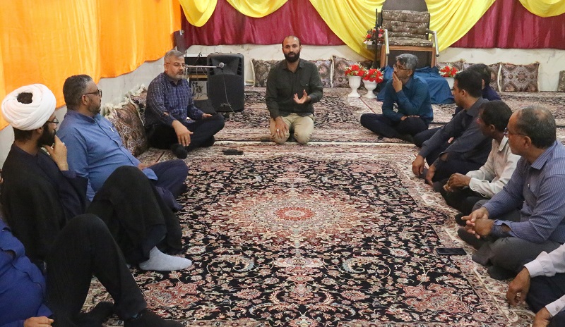 نشست هماهنگی با گروه جهادی و مردمی شهر بردخون در راستای برگزاری چله نوکری و خدمت+تصاویر