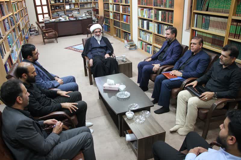 آیت الله صفایی بوشهری در دیدار دکتر محمد شیخان تاکید کرد 