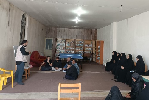 برگزاری کارگاه اشتغال و کارآفرینی در اردوی چله نوکری و خدمت شهر بوشکان+تصویر