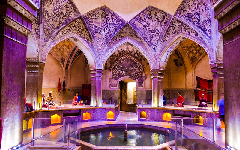 تاریخچه حمام های قدیم شیراز