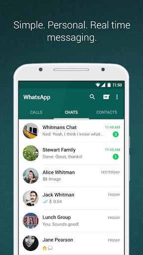دانلود برنامه مسنجر واتس آپ WhatsApp Messenger 2.12.166