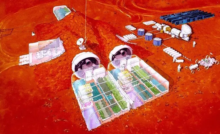 چگونه یک شهر روی مریخ ساخته میشود