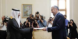 سفیر جدید عربستان رونوشت استوارنامه خود را تقدیم امیرعبداللهیان کرد |  خبرگزاری فارس