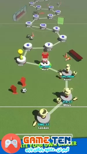 دانلود Mini Soccer Star 0.94 - بازی ستاره کوچک فوتبال + مود