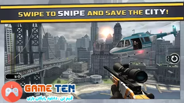 دانلود Pure Sniper 500215 - بازی اسنایپر اندروید + مود