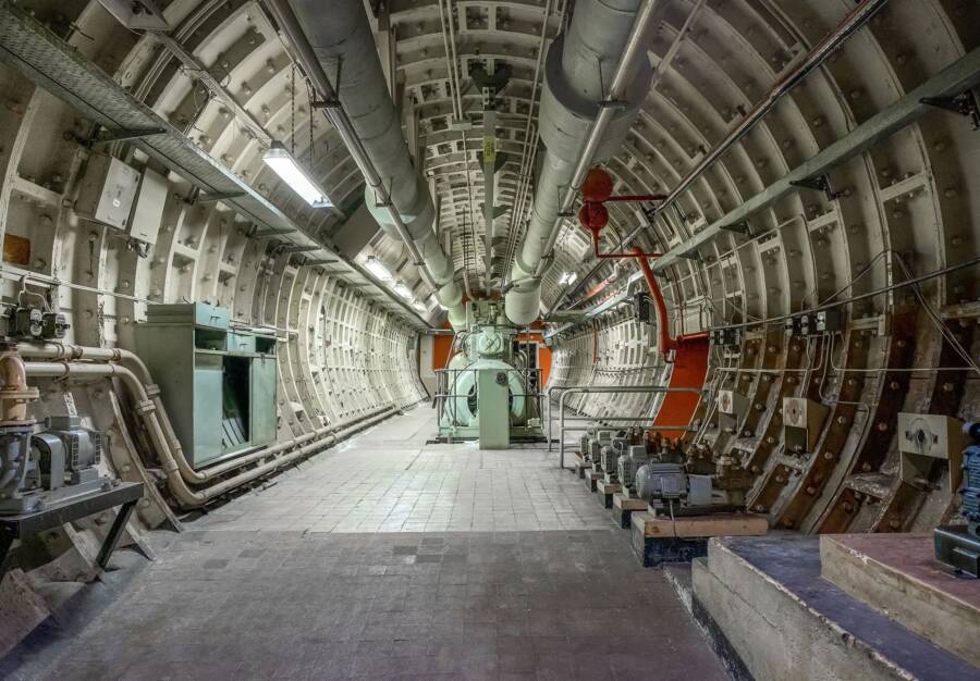 تونل های لندن در زمان جنگ سرد با شوروی + تصاویر