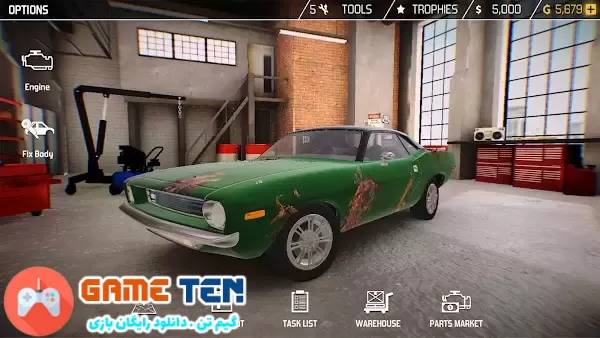 دانلود Car Mechanic Simulator 2.1.76 - بازی شبیه ساز مکانیکی ماشین اندروید + مود