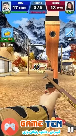 دانلود Archery Battle 3D 1.3.14 - بازی تیراندازی با کمان اندروید + مود
