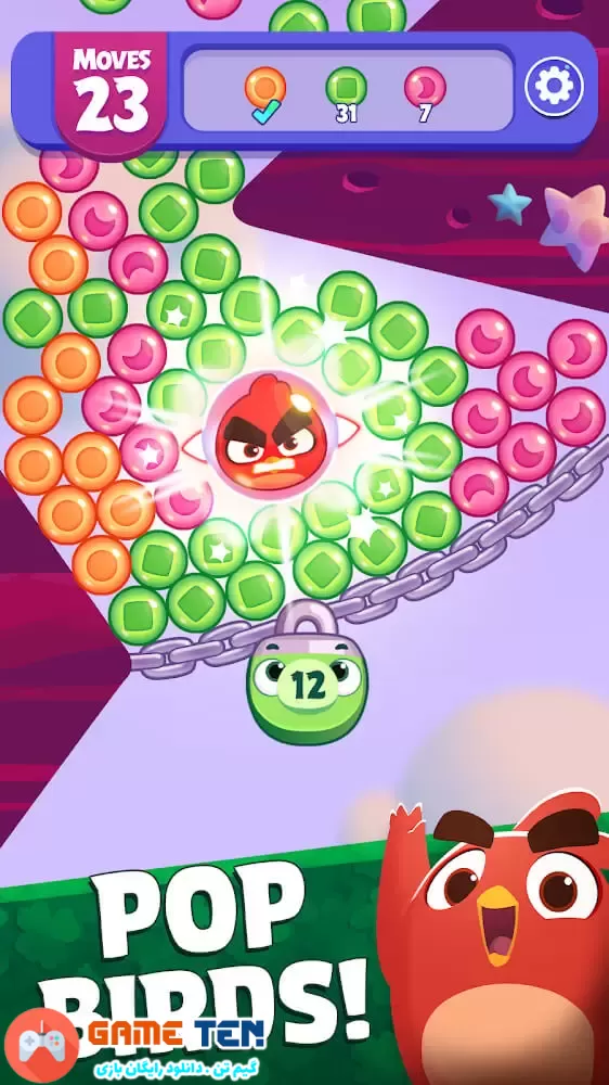 دانلود Angry Birds Dream Blast v1.56.0 - مود بازی انگری بردز دریم بلست اندروید + مود