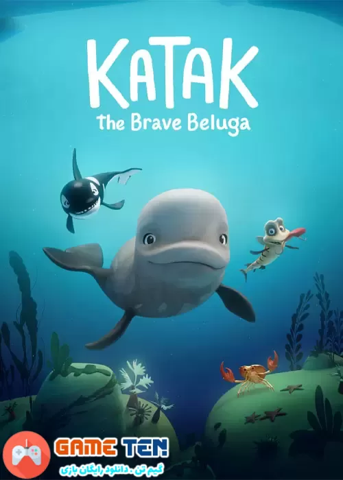 دانلود Katak: The Brave Beluga 2023 - انیمیشن کاتاک نهنگ سفید شجاع