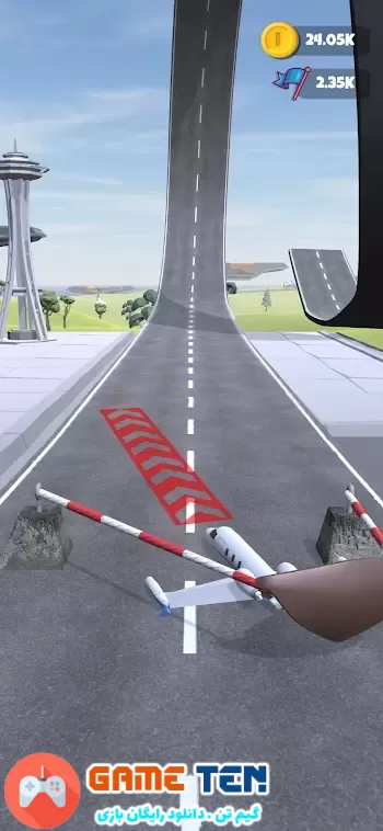 دانلود Sling Plane 3D 1.61 - بازی پرتاب هواپیما برای اندروید + مود