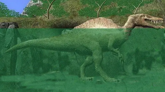دایناسور ها میتوانستند زیر آب زنده بمانند 
