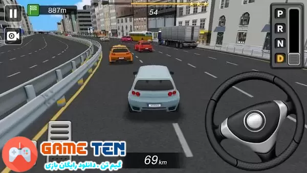 دانلود Traffic and Driving Simulator 1.0.29 - بازی شبیه ساز رانندگی و ترافیک + مود
