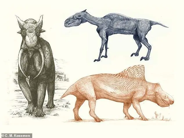 این نقاشی‌ها نشان داده که اگر حیوانات بر اساس اسکلت‌شان مانند دایناسورها بودند چه شکلی بودند