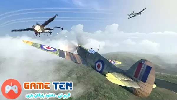 دانلود Warplanes WW2 Dogfight 2.3.2 - بازی نبرد هوایی جنگ جهانی + مود