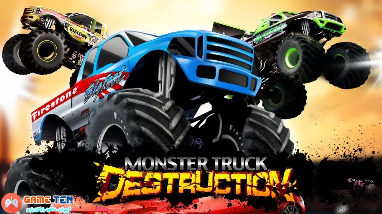 دانلود Monster Truck Destruction 3.70.2020 - بازی کامیون مخرب برای اندروید + مود
