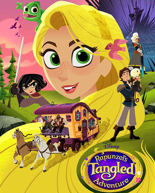 دانلود انیمیشن سریالی گیسوکمند Rapunzel's Tangled Adventure 2017