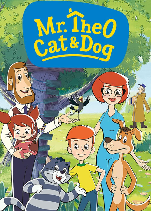دانلود انیمیشن سریالی آقای تئو، گربه و سگ Mr Theo Cat & Dog 2018