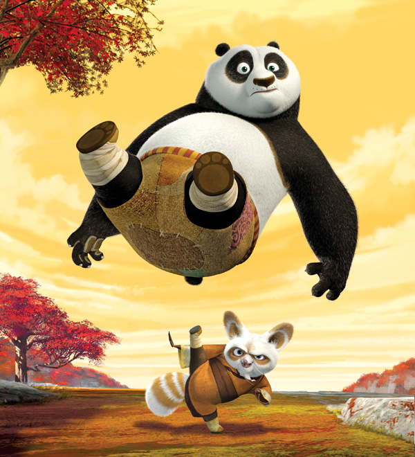 بازی آنلاین پاندای کونگفو کار Kungfu Panda