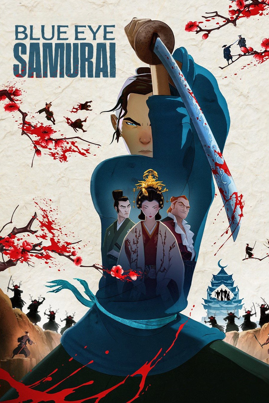 دانلود انیمیشن سریالی سامورایی چشم آبی Blue Eye Samurai 2023