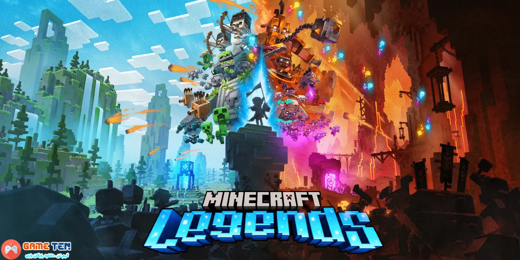 دانلود بازی Minecraft Legends برای کامپیوتر 