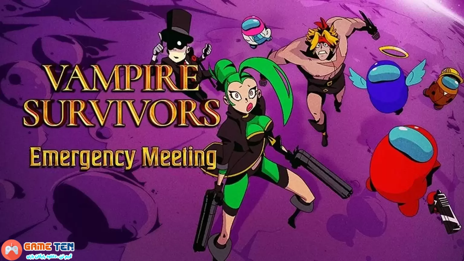 بسته الحاقی Emergency Meeting بازی Vampire Survivors اکنون منتشر شد