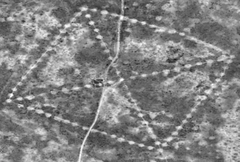 تصاویر ناسا از الگوهای باستانی غول پیکر در قزاقستان