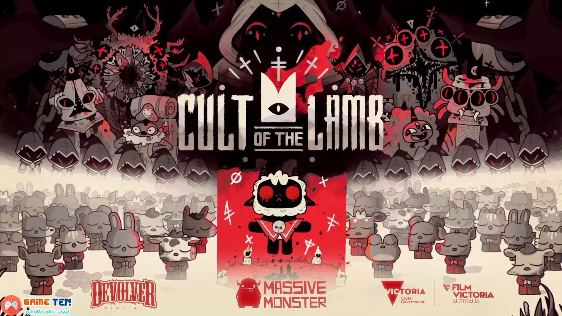 دانلود بازی Cult of the Lamb برای کامپیوتر