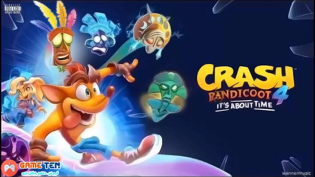دانلود بازی Crash Bandicoot 4 It's About Time برای کامپیوتر + نسخه فارسی