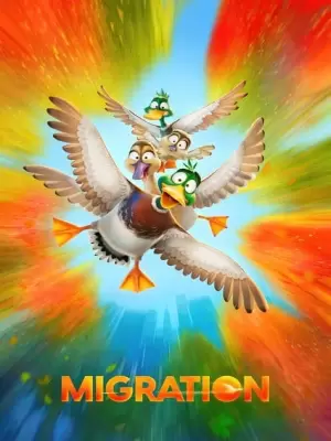 فیلم انیمیشن مهاجرت با دوبله فارسی migration 2023