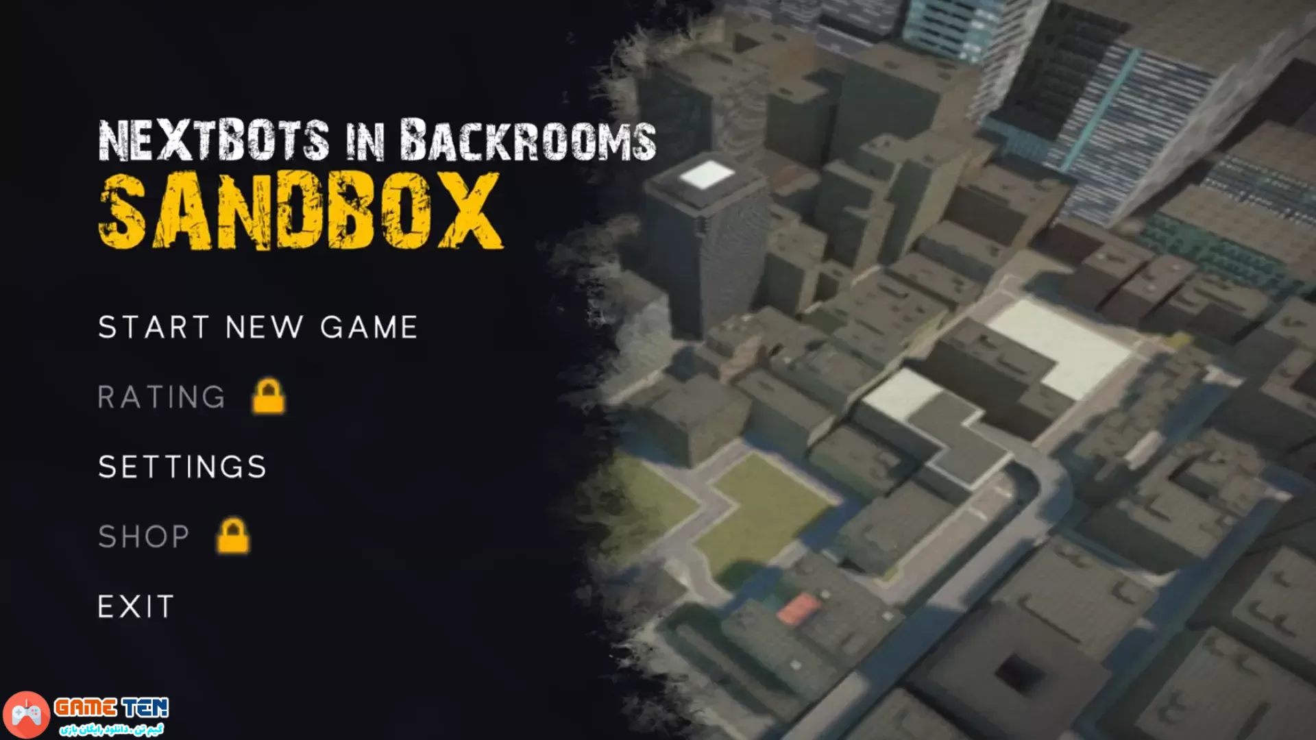 دانلود مود بازی Nextbots In Backrooms: Sandbox 1.7.4 برای اندروید