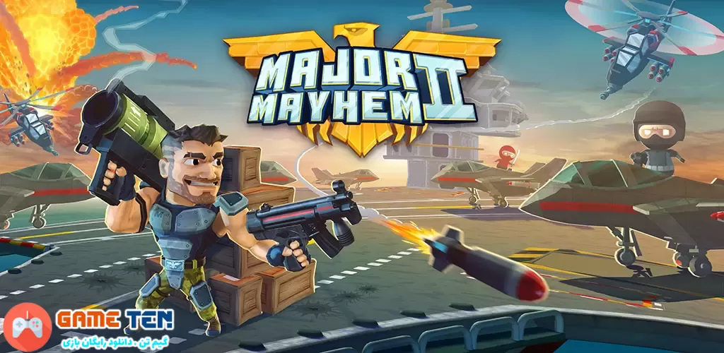 دانلود مود بازی Major Mayhem 2 هرج و مرج اساسی 2 برای اندروید