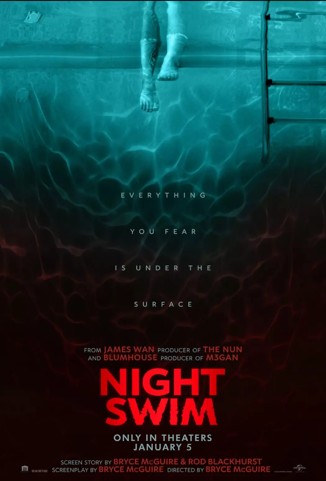 فیلم شنای شبانه night swim