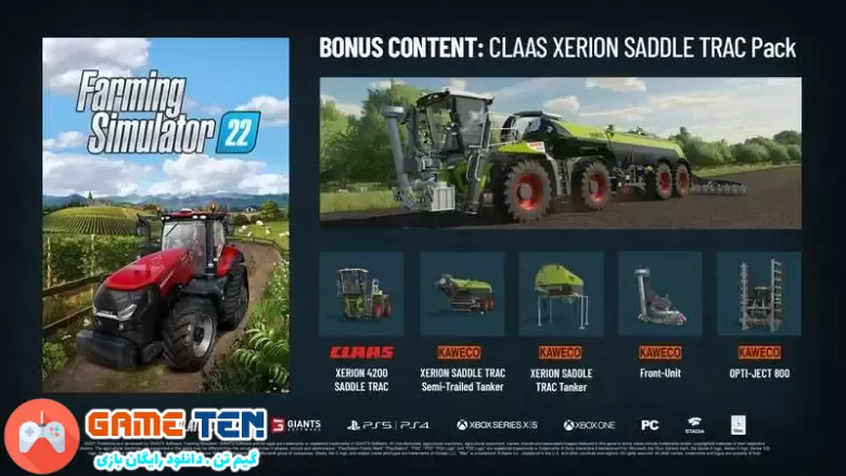 دانلود بازی Farming Simulator 22 – Platinum Edition برای کامپیوتر