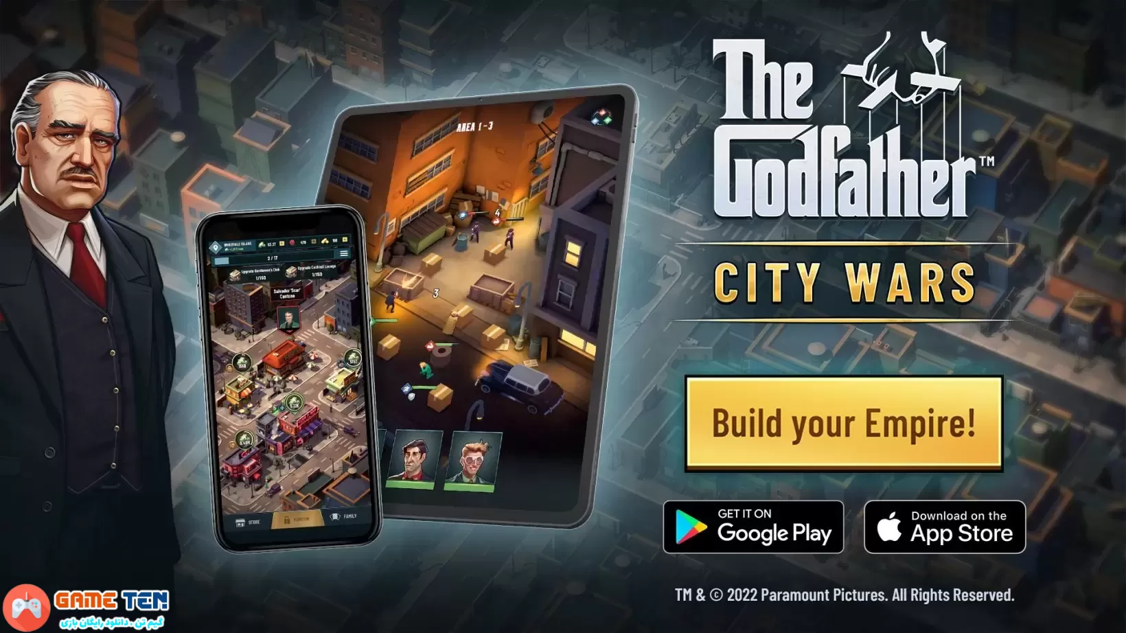 دانلود مود بازی THE GODFATHER: CITY WARS برای اندروید
