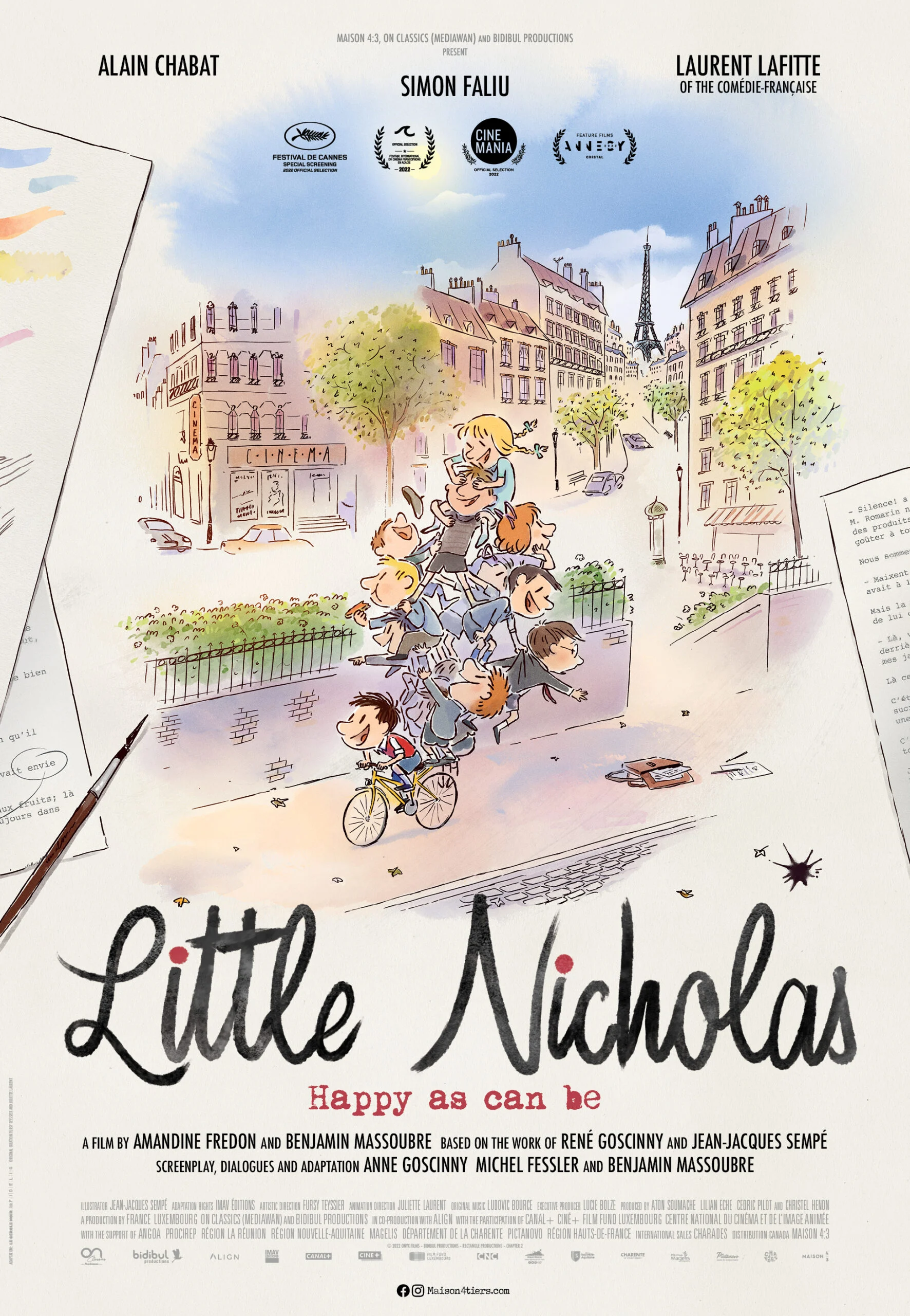انیمیشن نیکولاس کوچک در اوج خوشبختی little nicholas happy as can be