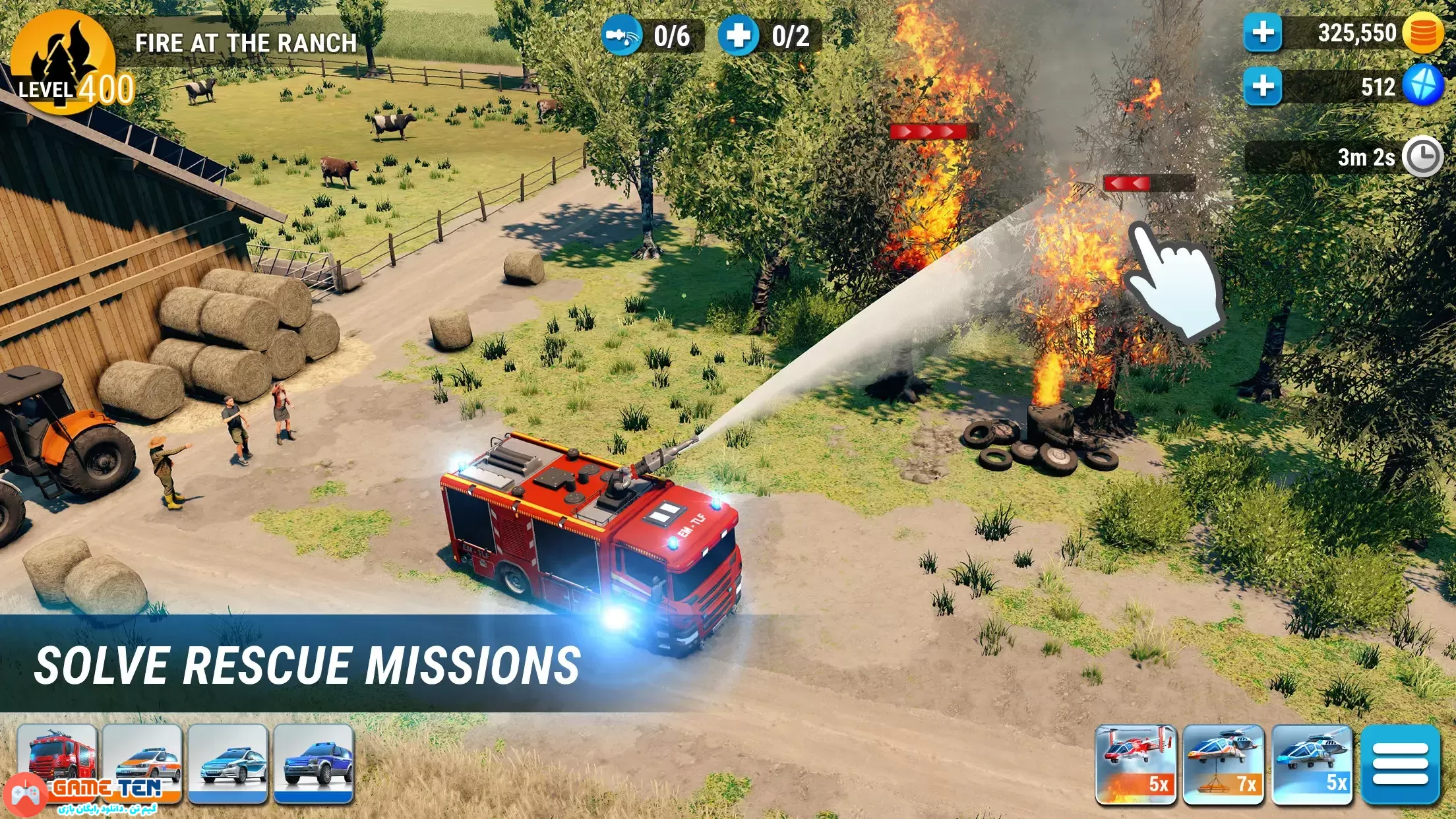 دانلود مود بازی EMERGENCY HQ: rescue strategy برای اندروید