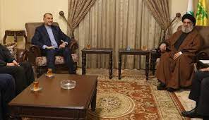 دیدار امیرعبداللهیان با نصرالله؛ از رئیس‌جمهور لبنان تا روند گفتگوی ایران و  عربستان | دیدار نیوز