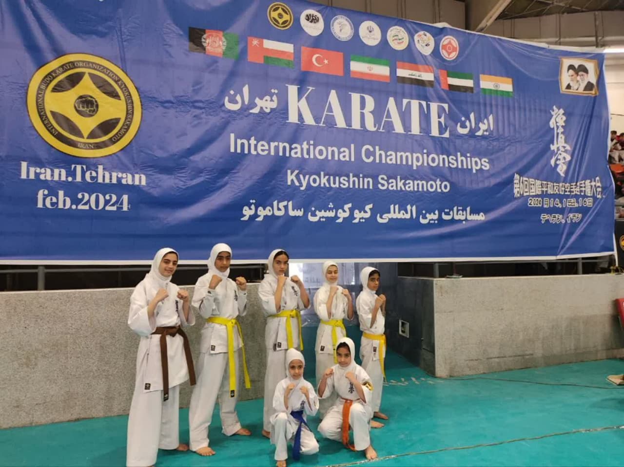رقابت کاراته کاهای استان در مسابقات بین المللی کیوکوشین ساکاموتو جام صلح و دوستی