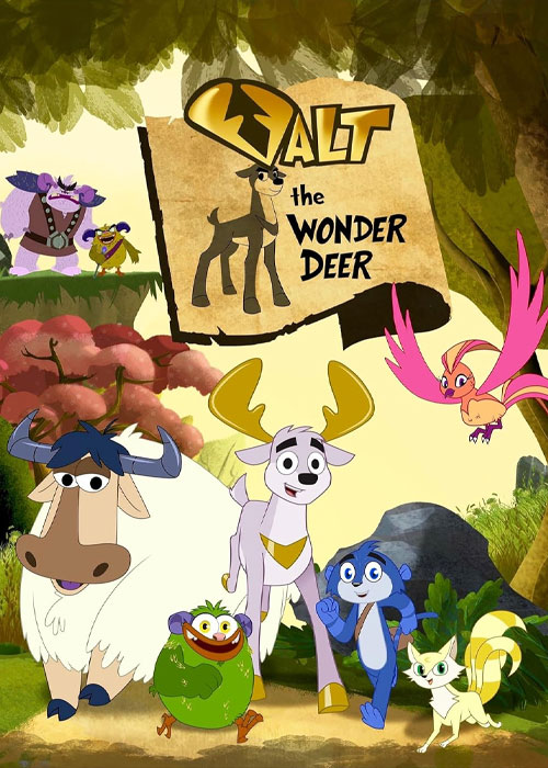 دانلود انیمیشن سریالی والت گوزن شگفت انگیز Valt the Wonder Deer 2017