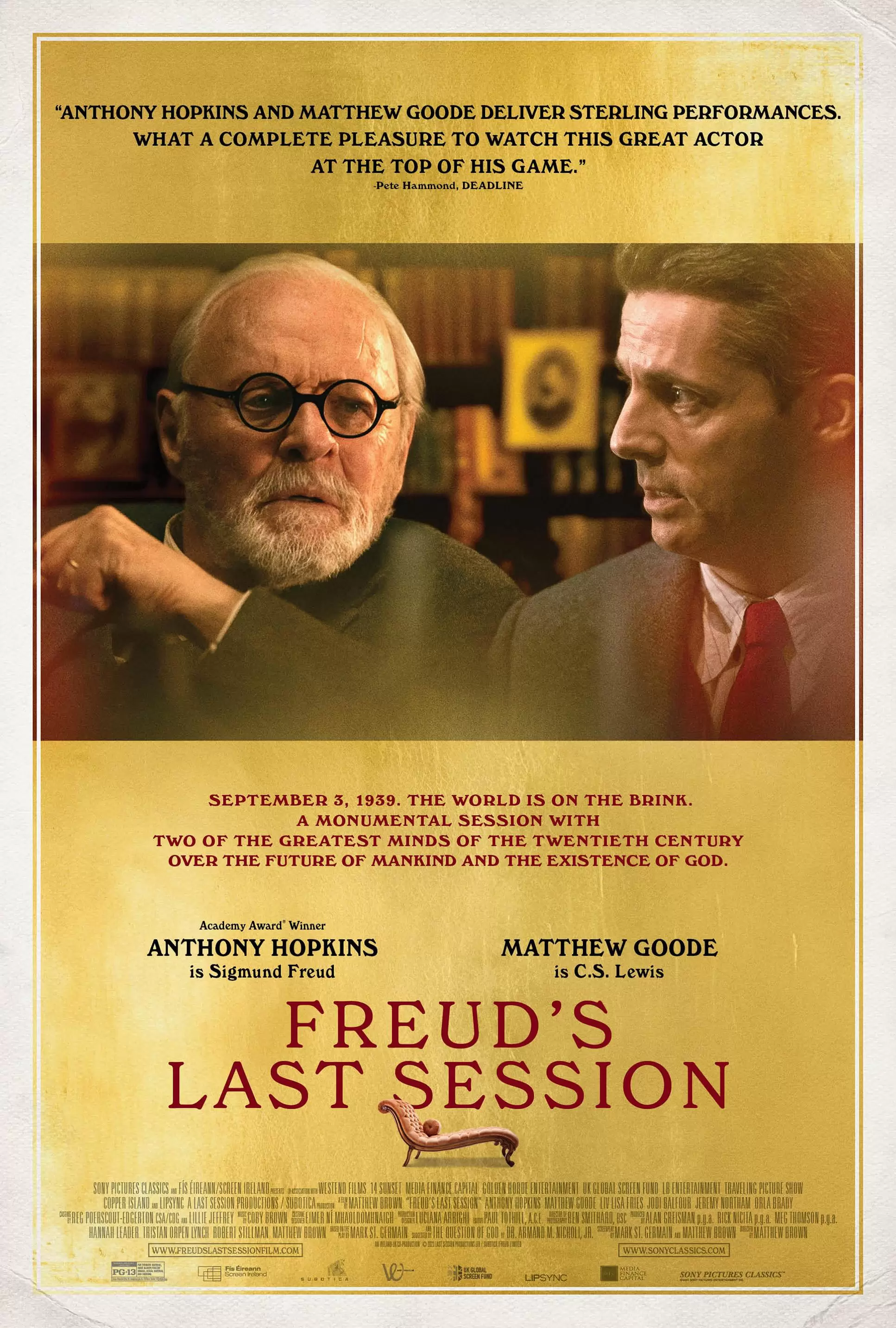 فیلم آخرین جلسه فروید freud's last session