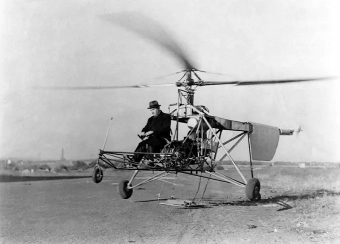 داستان تولد اولین هلیکوپتر جهان