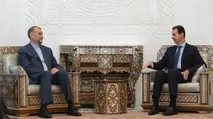 ‫امیرعبداللهیان در دیدار با بشار اسد: جمهوری اسلامی ایران شریک سوریه است‬‎