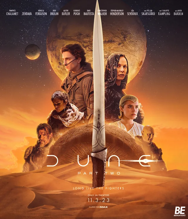 فیلم Dune: Part One Two 2024 تل ماسه