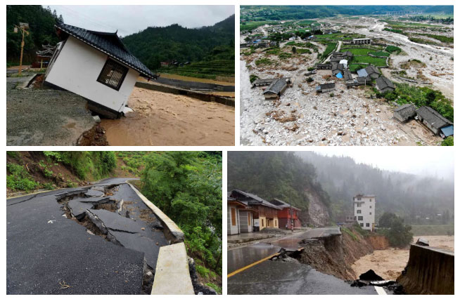 تصاویر شوکه کننده و دیدنی از فاجعه در جنوب چین