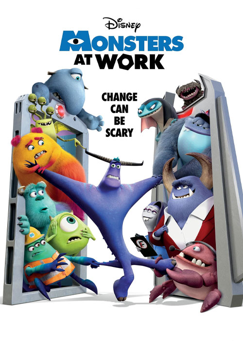 دانلود انیمیشن سریالی هیولاها در محل کار Monsters at Work 2021