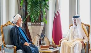‫رئیس قوه قضائیه با امیر قطر دیدار کرد‬‎