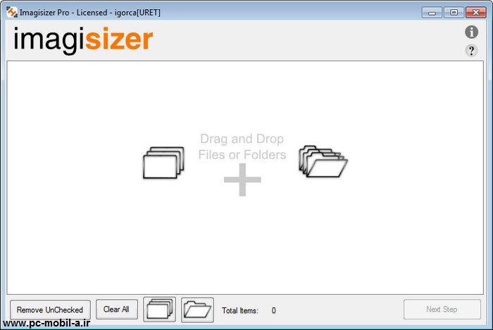 دانلود Imagisizer Pro 2.1.3.7 Portable نرم افزار تغییر اندازه و تبدیل تصاویر