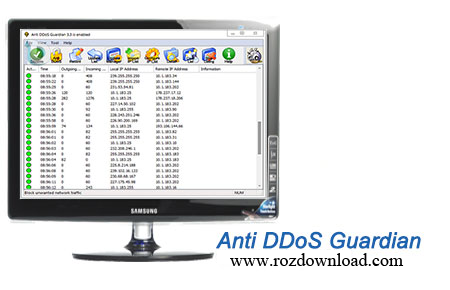  نرم افزار جلوگیری از حملات به سرورهای ویندوز Anti DDoS Guardian 3.3 DC 04.07.2015 